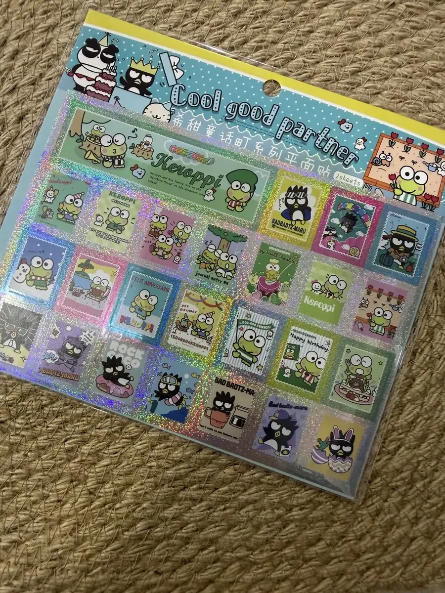 A Bad Badtz-Maru sticker sheet.